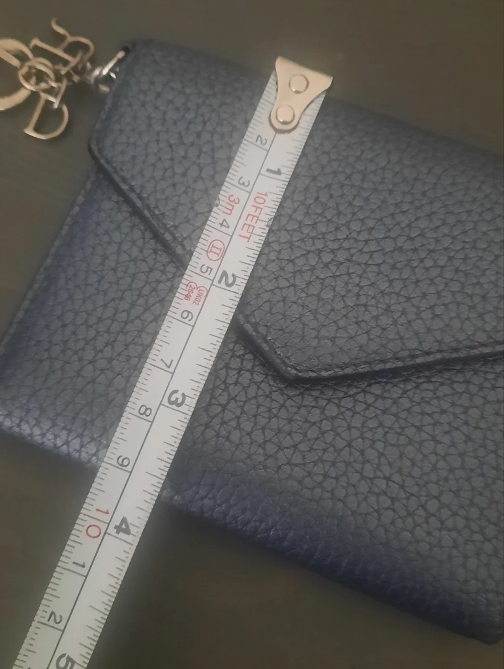Christian Dior Pebbled Wallet